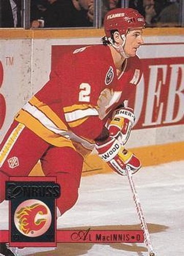 #47 Al MacInnis - Calgary Flames - 1993-94 Donruss Hockey