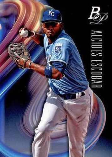 #47 Alcides Escobar - Kansas City Royals - 2018 Bowman Platinum Baseball