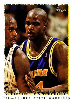#47 Chris Webber - Golden State Warriors - 1994-95 Topps Basketball