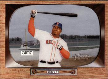 #47 David Ortiz - Boston Red Sox - 2004 Bowman Heritage Baseball