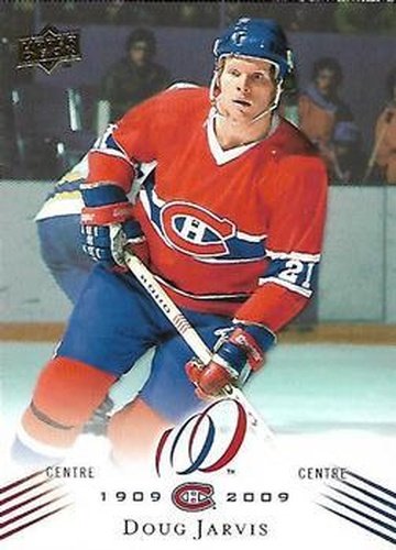 #47 Doug Jarvis - Montreal Canadiens - 2008-09 Upper Deck Montreal Canadiens Centennial Hockey