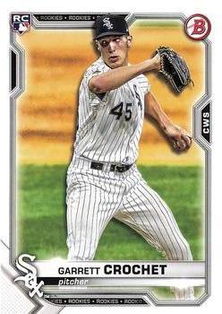#47 Garrett Crochet - Chicago White Sox - 2021 Bowman Baseball
