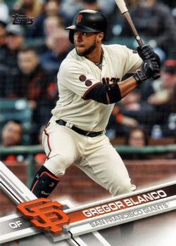 #47 Gregor Blanco - San Francisco Giants - 2017 Topps Baseball