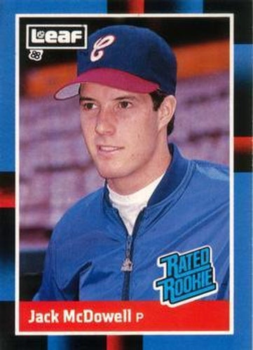 #47 Jack McDowell - Chicago White Sox - 1988 Leaf Baseball