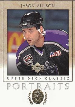 #47 Jason Allison - Los Angeles Kings - 2002-03 Upper Deck Classic Portraits Hockey