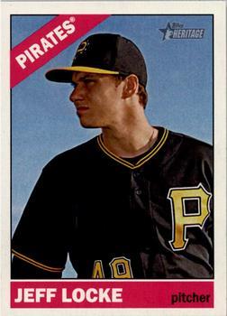 #47 Jeff Locke - Pittsburgh Pirates - 2015 Topps Heritage Baseball