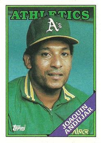 #47 Joaquin Andujar - Oakland Athletics - 1988 Topps Baseball