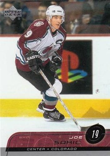 #47 Joe Sakic - Colorado Avalanche - 2002-03 Upper Deck Hockey