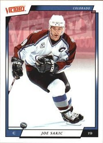 #47 Joe Sakic - Colorado Avalanche - 2006-07 Upper Deck Victory Hockey