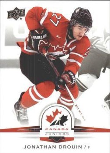 #47 Jonathan Drouin - Canada - 2014-15 Upper Deck Team Canada Juniors Hockey