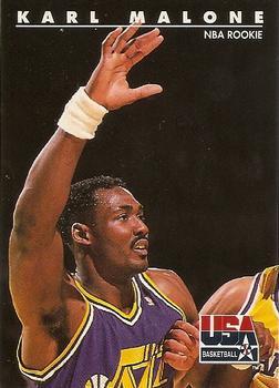 #47 Karl Malone - USA - 1992 SkyBox USA Basketball