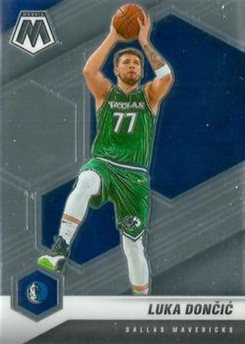 #47 Luka Doncic - Dallas Mavericks - 2020-21 Panini Mosaic Basketball