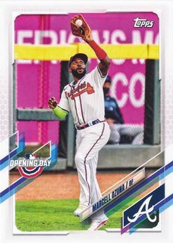 #47 Marcell Ozuna - Atlanta Braves - 2021 Topps Opening Day Baseball