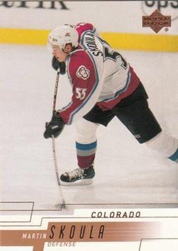 #47 Martin Skoula - Colorado Avalanche - 2000-01 Upper Deck Hockey