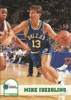 #47 Mike Iuzzolino - Dallas Mavericks - 1993-94 Hoops Basketball