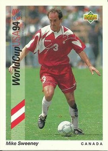 #47 Mike Sweeney - Canada - 1993 Upper Deck World Cup Preview English/Spanish Soccer