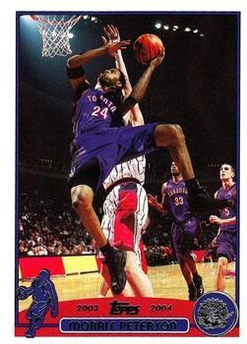 #47 Morris Peterson - Toronto Raptors - 2003-04 Topps Basketball