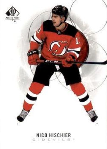 #47 Nico Hischier - New Jersey Devils - 2020-21 SP Authentic Hockey