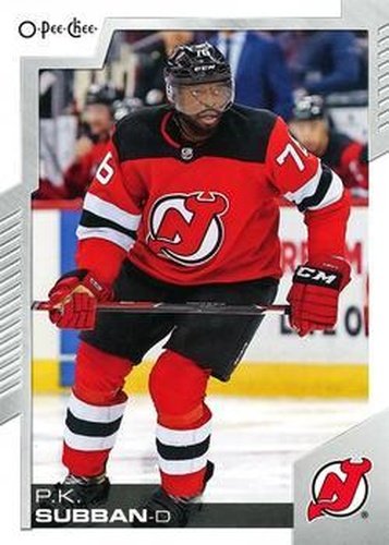 #47 P.K. Subban - New Jersey Devils - 2020-21 O-Pee-Chee Hockey