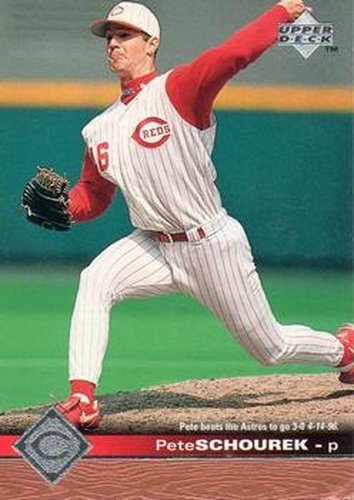 #47 Pete Schourek - Cincinnati Reds - 1997 Upper Deck Baseball