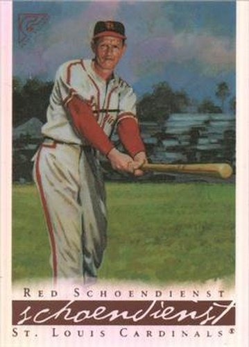 #47 Red Schoendienst - St. Louis Cardinals - 2003 Topps Gallery Hall of Fame - Artist's Proofs Baseball