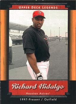 #47 Richard Hidalgo - Houston Astros - 2001 Upper Deck Legends Baseball