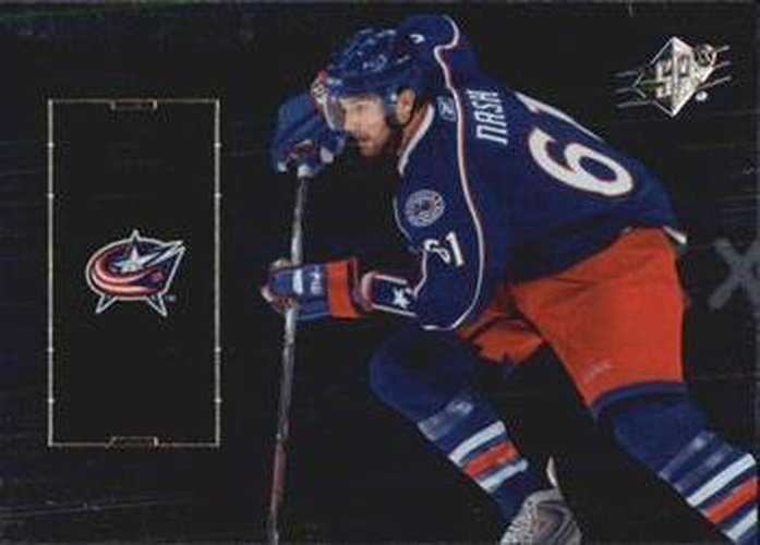 #47 Rick Nash - Columbus Blue Jackets - 2009-10 SPx Hockey