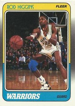 #47 Rod Higgins - Golden State Warriors - 1988-89 Fleer Basketball