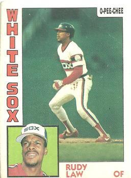 #47 Rudy Law - Chicago White Sox - 1984 O-Pee-Chee Baseball