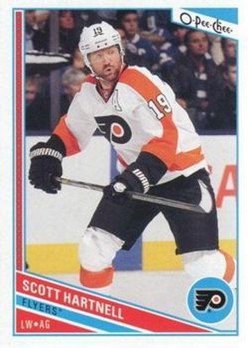 #47 Scott Hartnell - Philadelphia Flyers - 2013-14 O-Pee-Chee Hockey