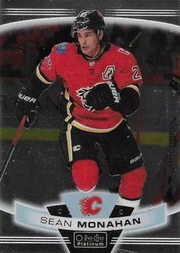 #47 Sean Monahan - Calgary Flames - 2019-20 O-Pee-Chee Platinum Hockey