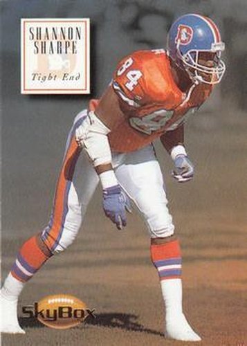 #47 Shannon Sharpe - Denver Broncos - 1994 SkyBox Premium Football