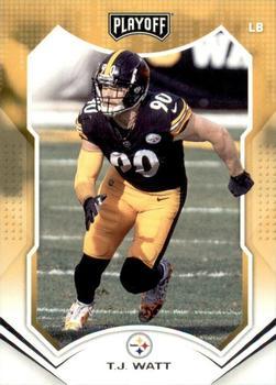 #47 T.J. Watt - Pittsburgh Steelers - 2021 Panini Playoff Football