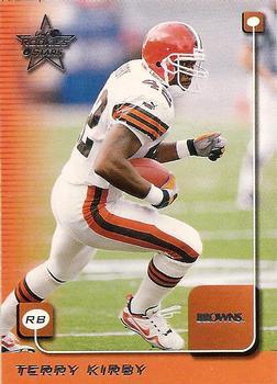 #47 Terry Kirby - Cleveland Browns - 1999 Leaf Rookies & Stars Football
