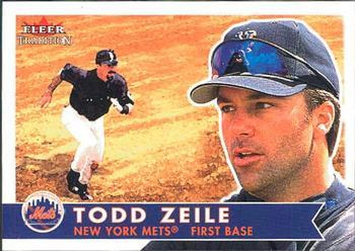#47 Todd Zeile - New York Mets - 2001 Fleer Tradition Baseball