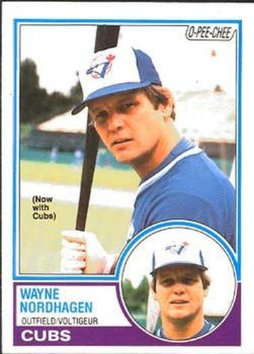#47 Wayne Nordhagen - Chicago Cubs - 1983 O-Pee-Chee Baseball