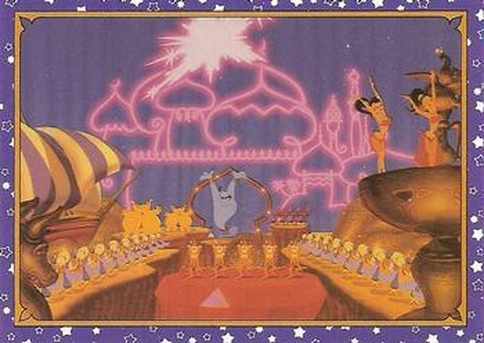 #47 Three Wishes - 1993 Panini Aladdin