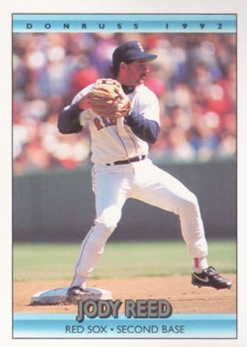 #47 Jody Reed - Boston Red Sox - 1992 Donruss Baseball