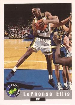#47 LaPhonso Ellis - Notre Dame Fighting Irish - 1992 Classic Draft Basketball
