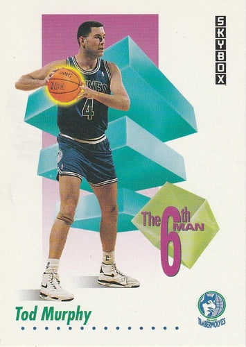 #447 Tod Murphy - Minnesota Timberwolves - 1991-92 SkyBox Basketball