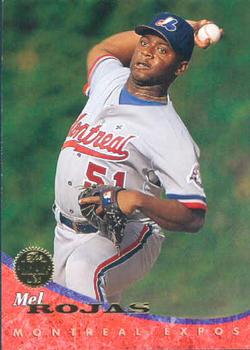 #47 Mel Rojas - Montreal Expos - 1994 Leaf Baseball