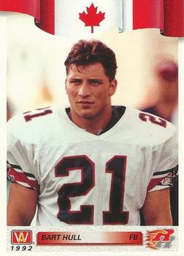 #47 Bart Hull - Ottawa Rough Riders - 1992 All World CFL Football