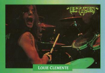 #47 Louie Clemente - 1991 Brockum Rock Cards