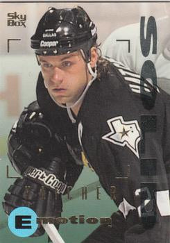 #47 Derian Hatcher - Dallas Stars - 1995-96 SkyBox E-Motion Hockey
