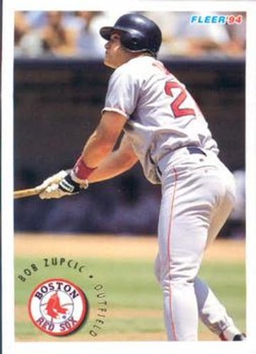 #47 Bob Zupcic - Boston Red Sox - 1994 Fleer Baseball