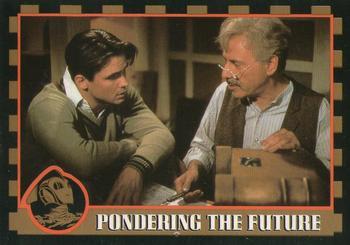 #47 Pondering the Future - 1991 Topps The Rocketeer