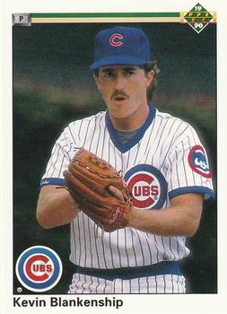 #47 Kevin Blankenship - Chicago Cubs - 1990 Upper Deck Baseball