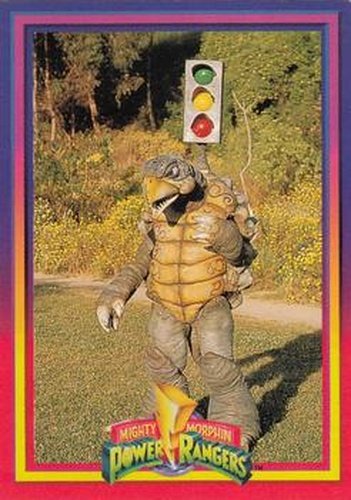 #47 Shellshock - 1994 Collect-A-Card Power Rangers