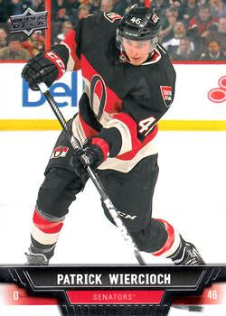 #47 Patrick Wiercioch - Ottawa Senators - 2013-14 Upper Deck Hockey