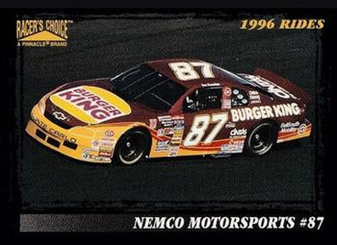 #47 Joe Nemechek's Car - NEMCO Motorsports - 1996 Pinnacle Racer's Choice Racing